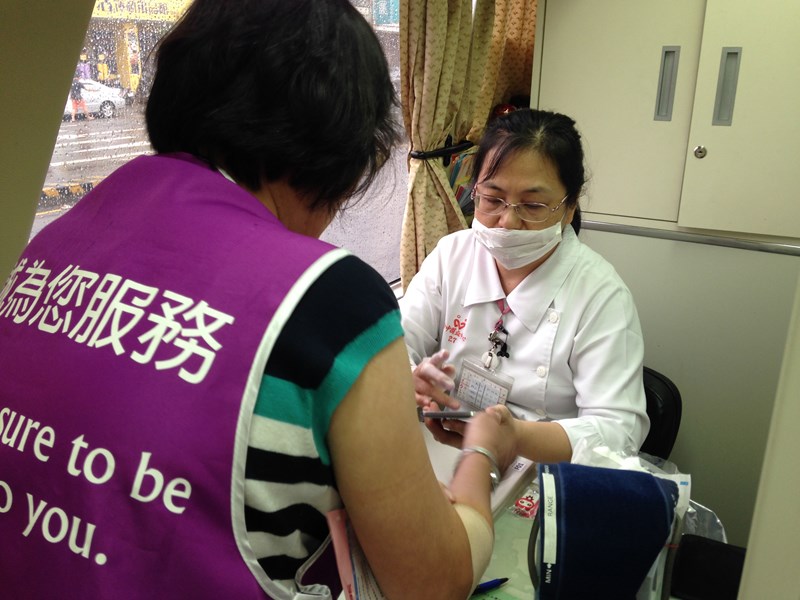 護理人員辛苦了